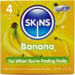 SKINS – BANANA PREMIUM CONDOMS PACK 4 All Condom Box Sizes | SEX Shop Ireland 8