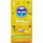 SKINS – BANANA PREMIUM CONDOMS PACK 8 All Condom Box Sizes | SEX Shop Ireland 8