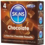 SKINS – CHOCOLATE PREMIUM CONDOMS PACK 4 All Condom Box Sizes | SEX Shop Ireland 9