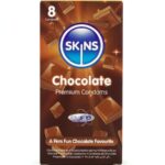 SKINS – CHOCOLATE PREMIUM CONDOMS PACK 8 All Condom Box Sizes | SEX Shop Ireland 8