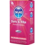 SKINS – DOTS & RIBS PREMIUM CONDOMS PACK 16 All Condom Box Sizes | SEX Shop Ireland 9