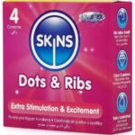 SKINS – DOTS & RIBS PREMIUM CONDOMS PACK 4 All Condom Box Sizes | SEX Shop Ireland 9