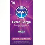 SKINS – EXTRA LARGE PREMIUM CONDOMS PACK 16 All Condom Box Sizes | SEX Shop Ireland 8