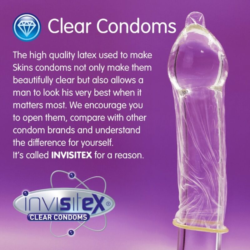 SKINS – EXTRA LARGE PREMIUM CONDOMS PACK 16 All Condom Box Sizes | SEX Shop Ireland 6