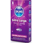 SKINS – EXTRA LARGE PREMIUM CONDOMS PACK 8 All Condom Box Sizes | SEX Shop Ireland 9