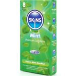 SKINS – MINT PREMIUM CONDOMS PACK 8 All Condom Box Sizes | SEX Shop Ireland 9