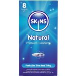 SKINS – NATURAL PREMIUM CONDOMS PACK 8 All Condom Box Sizes | SEX Shop Ireland 8
