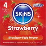 SKINS – STRAWBERRY PREMIUM CONDOMS PACK 4 All Condom Box Sizes | SEX Shop Ireland 8