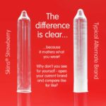 SKINS – STRAWBERRY PREMIUM CONDOMS PACK 4 All Condom Box Sizes | SEX Shop Ireland 10