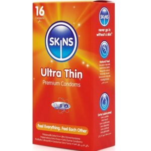 SKINS – ULTRA THIN PREMIUM CONDOMS PACK 16 All Condom Box Sizes | SEX Shop Ireland 3