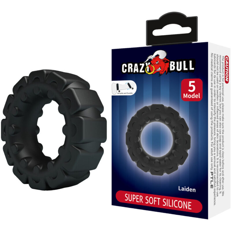 CRAZY BULL – LAIDEN SILICONE RING MODEL 5 Cock Rings | SEX Shop Ireland 4