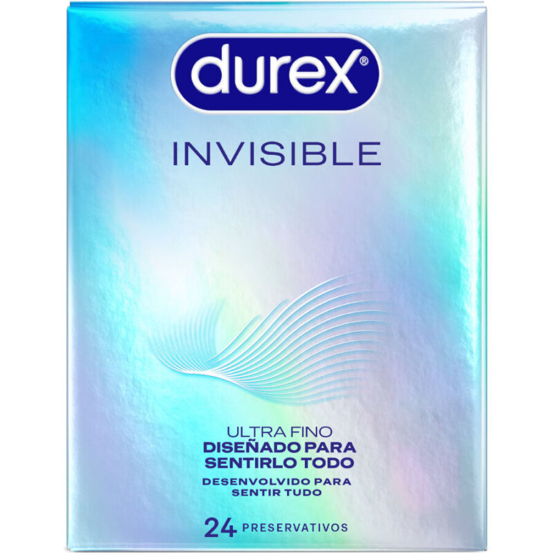 DUREX – ULTRA THIN INVISIBLE CONDOMS 24 UNITS All Condom Box Sizes | SEX Shop Ireland 4