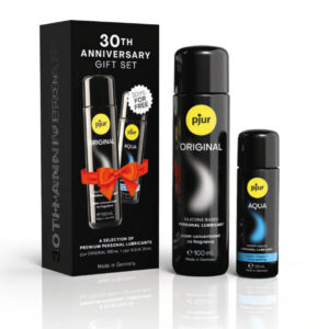 PJUR – SET 30TH ANNIVERSARY PJUR ORIGINAL 100 ML + PJUR AQUA 30 ML AS A GIFT Massage Oils and Creams | SEX Shop Ireland