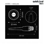 ADDICTED TOYS – ANAL CLEANER WITH UNIVERSAL ADAPTER MODEL 1 Anal Sex Toys | SEX Shop Ireland 15