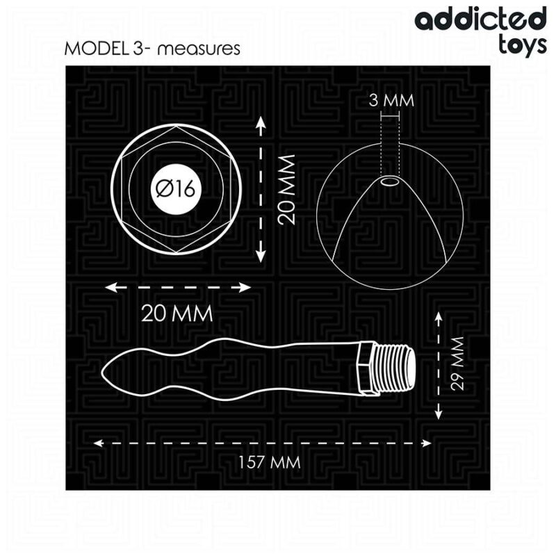 ADDICTED TOYS – ANAL CLEANER WITH UNIVERSAL ADAPTER MODEL 3 Anal Sex Toys | SEX Shop Ireland 8