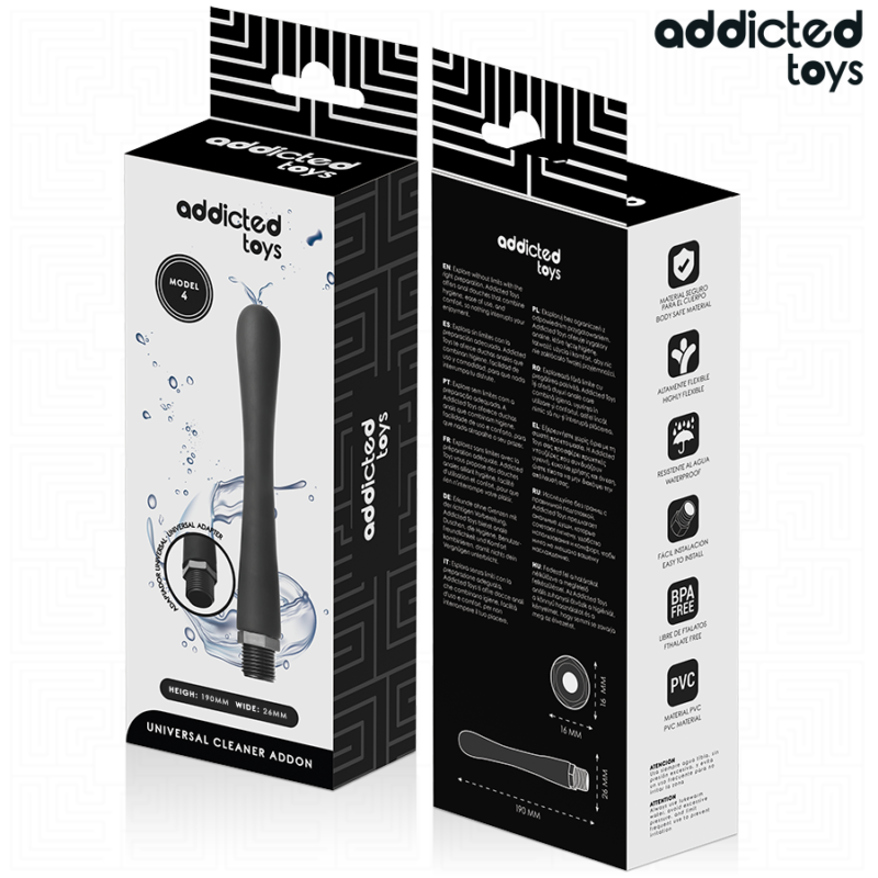 ADDICTED TOYS – ANAL CLEANER WITH UNIVERSAL ADAPTER MODEL 4 Anal Sex Toys | SEX Shop Ireland 10
