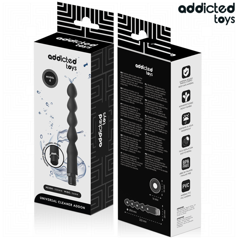 ADDICTED TOYS – ANAL CLEANER WITH UNIVERSAL ADAPTER MODEL 6 Anal Sex Toys | SEX Shop Ireland 10