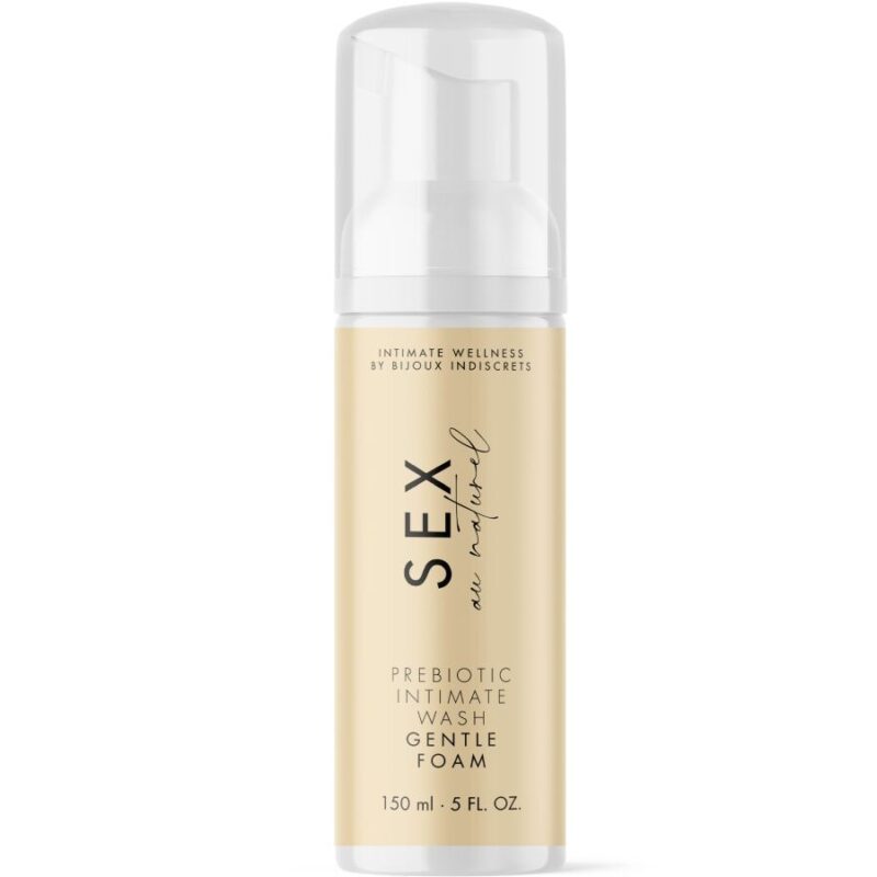 BIJOUX INDISCRETS – SEX AU NATUREL PREBIOTIC INTIMATE GEL WITH FOAM 150 ML Intimate Care & Parapharmacy | SEX Shop Ireland 5