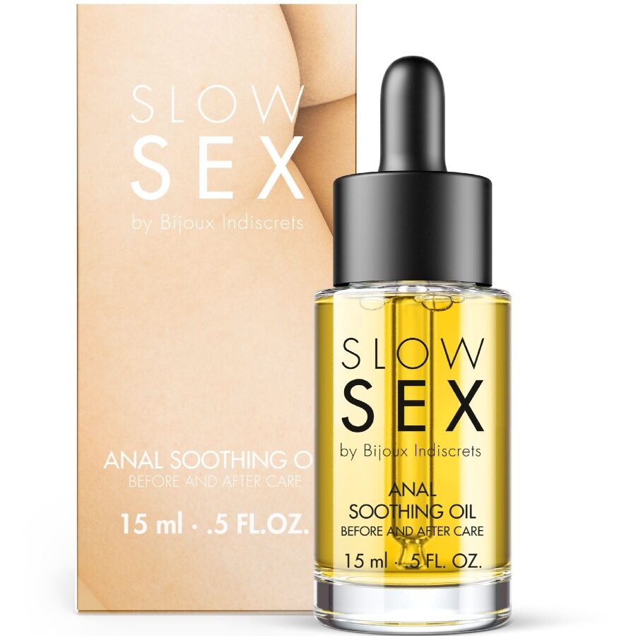 BIJOUX INDISCRETS – SLOW SEX SOOTHING ANAL OIL 15 ML Anal & Relaxing Lubes | SEX Shop Ireland 4 BIJOUX INDISCRETS – SLOW SEX SOOTHING ANAL OIL 15 ML Anal & Relaxing Lubes | SEX Shop Ireland 4