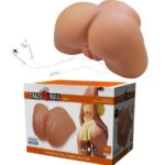 CRAZY BULL – ILANA REALISTIC FEMALE BUTT VIBRATOR AND SUCKER WITH SOUND 6.8 KG Masturbators for Him | SEX Shop Ireland 13