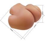 CRAZY BULL – ILANA REALISTIC FEMALE BUTT VIBRATOR AND SUCKER WITH SOUND 6.8 KG Masturbators for Him | SEX Shop Ireland 19