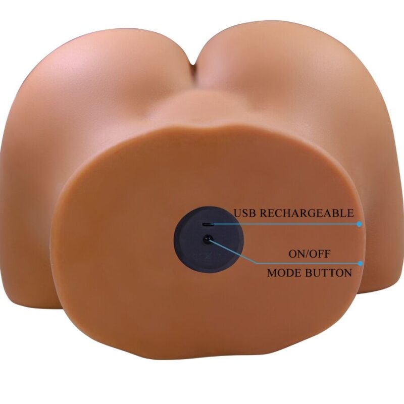 CRAZY BULL – WENDY REALISTIC FEMALE BUTT VIBRATOR AND SUCKER WITH SOUND 11 KG Masturbators for Him | SEX Shop Ireland 9
