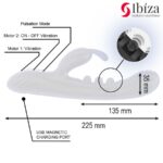 IBIZA – VIBRATING RABBIT WITH PULSATION Rabbit Vibrators | SEX Shop Ireland 16