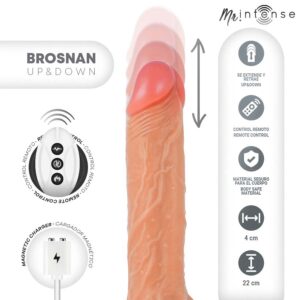 MR INTENSE – BROSNAN REALISTIC PENIS REMOTE CONTROL 22 CM -O- 4 CM Dildos | SEX Shop Ireland 3