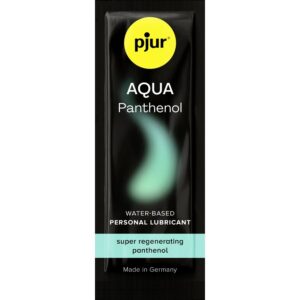 PJUR – AQUA PANTHENOL WATER BASED LUBRICANT 2 ML Oils and Lubes | SEX Shop Ireland