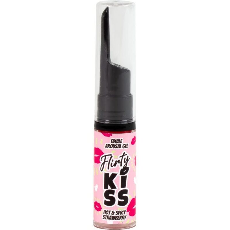 SECRETPLAY – FLIRTY KISS GELS WITH ORAL SEX EFFECTS STRAWBERRY & MINT 2 x 8 GR Aphrodisiac Products | SEX Shop Ireland 5