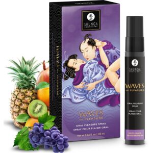 SHUNGA – WAVES PLEASURE SPRAY ORAL SEDUCTIVE EXOTIC FRUITS 20 ML Aphrodisiac Products | SEX Shop Ireland