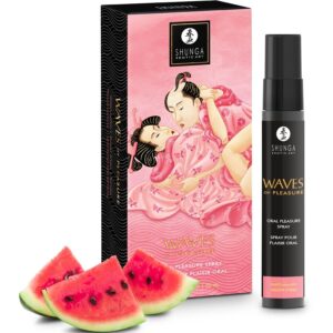 SHUNGA – WAVES PLEASURE SPRAY ORAL SEDUCTIVE WATERMELON 20 ML Aphrodisiac Products | SEX Shop Ireland