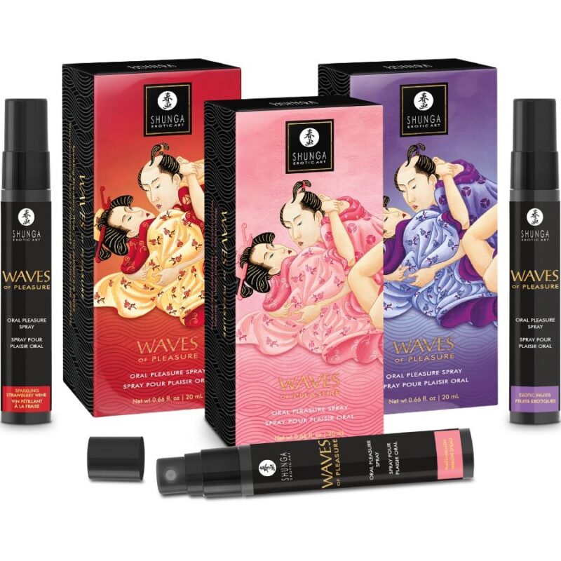 SHUNGA – WAVES PLEASURE SPRAY ORAL SEDUCTIVE WATERMELON 20 ML Aphrodisiac Products | SEX Shop Ireland 8