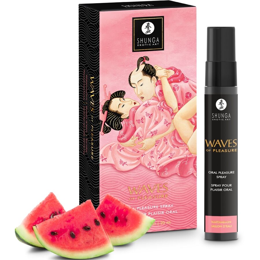 SHUNGA – WAVES PLEASURE SPRAY ORAL SEDUCTIVE WATERMELON 20 ML Aphrodisiac Products | SEX Shop Ireland 4 SHUNGA – WAVES PLEASURE SPRAY ORAL SEDUCTIVE WATERMELON 20 ML Aphrodisiac Products | SEX Shop Ireland 4
