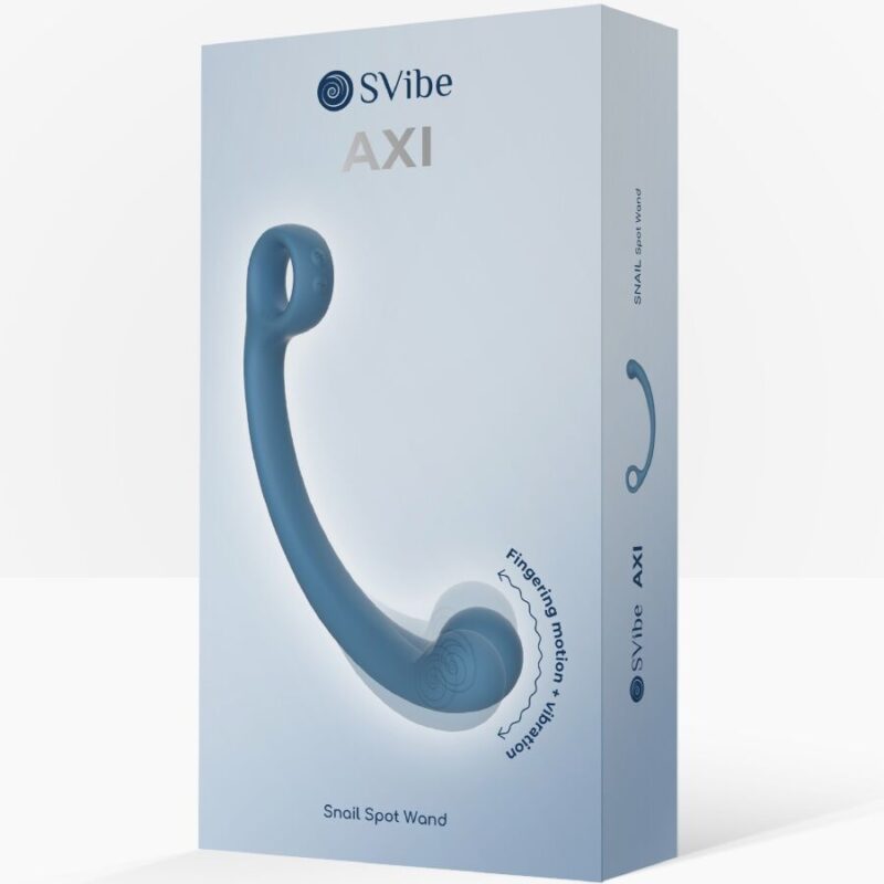 SNAIL VIBE – AXI VIBRATING MASSAGE WAND BLUE G-spot Vibrators | SEX Shop Ireland 9