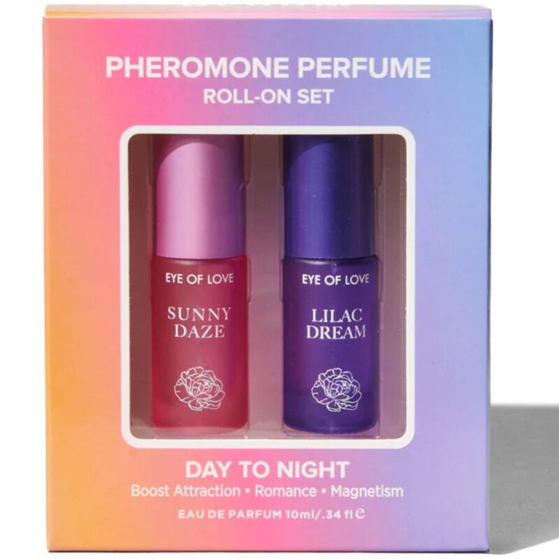 EYE OF LOVE – BLOOM DAY TO NIGHT PHEROMONE ROLL-ON PERFUME SET 2 X 5 ML Aphrodisiac Products | SEX Shop Ireland 5