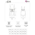 LIVCO CORSETTI FASHION – AGETHE LC 90607 CHEMISE + THONG + CHRISTMAS HAT L/XL Bodysuits | SEX Shop Ireland 15