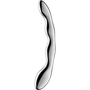 SATISFYER – COSMIC CREST 2 STAINLESS STEEL DOUBLE-ENDED DILDO Anal Dildo | SEX Shop Ireland