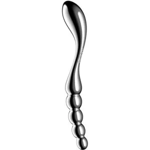 SATISFYER – STAR FORCE 1 STAINLESS STEEL DOUBLE-ENDED DILDO Anal Dildo | SEX Shop Ireland