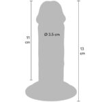 GET REAL – DELUXE THICK DOUBLE-DENSITY TPE DONG 13 CM Dildos | SEX Shop Ireland 12