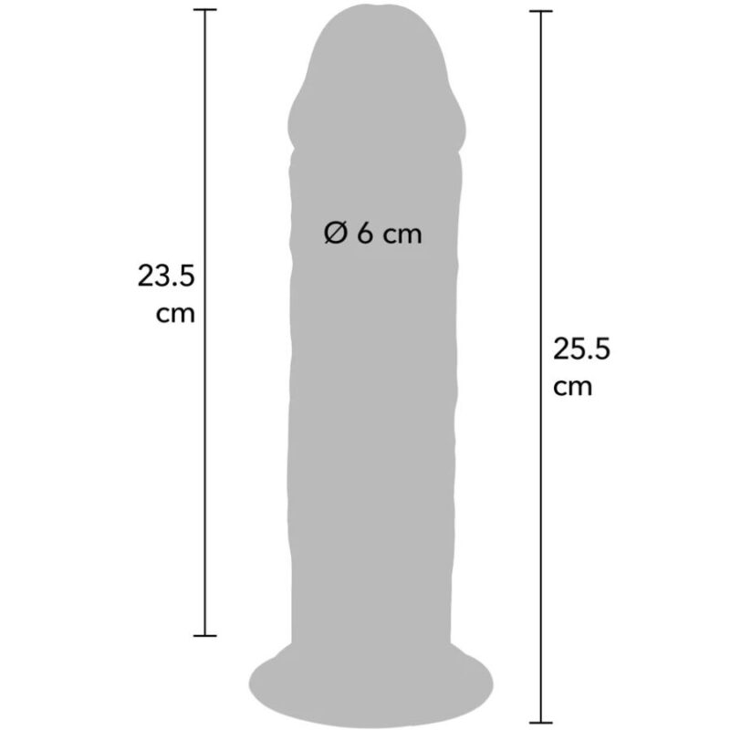 GET REAL – DELUXE THICK DOUBLE-DENSITY TPE DONG 25.5 CM Dildos | SEX Shop Ireland 7