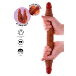 GET REAL – DOUBLE-ENDED SILICONE DILDO CARAMEL 40 CM Dildos | SEX Shop Ireland 9