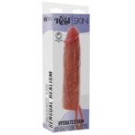 GET REAL – HYDRATED SKIN SILICONE PENIS SLEEVE CARAMEL 20 CM Penis Extenders & Sleeves | SEX Shop Ireland 13