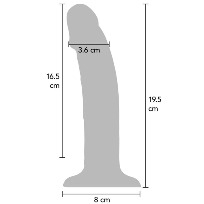 GET REAL – REALISTIC SILICONE VIBRATING DILDO CLEAR 19.5 CM Dildos | SEX Shop Ireland 6