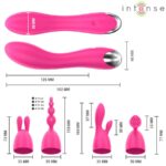 INTENSE – CHER INTERCHANGEABLE HEADS VIBRATOR G-spot Vibrators | SEXstore.ie 13