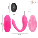 INTENSE – JULIA DOUBLE VIBRATOR CLAMP STIMULATOR REMOTE CONTROL Couples Vibrators | SEXstore.ie 21
