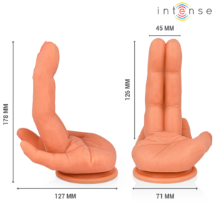 INTENSE – LEELA G-SPOT STIMULATOR FLEXIBLE HAND 12.6 CM Dildos | SEX Shop Ireland 3