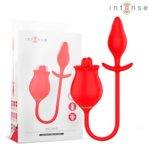 INTENSE – MELANIE DOUBLE CLITORIS STIMULATOR WITH ZIGZAG TONGUE Clitoral Stimulators | SEX Shop Ireland
