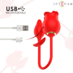 INTENSE – MELANIE DOUBLE CLITORIS STIMULATOR WITH ZIGZAG TONGUE Clitoral Stimulators | SEX Shop Ireland 21