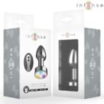 INTENSE – VIBRATING METAL ANAL PLUG WITH LED LIGHTS AND REMOTE CONTROL – SIZE M Anal Sex Toys | SEX Shop Ireland 13
